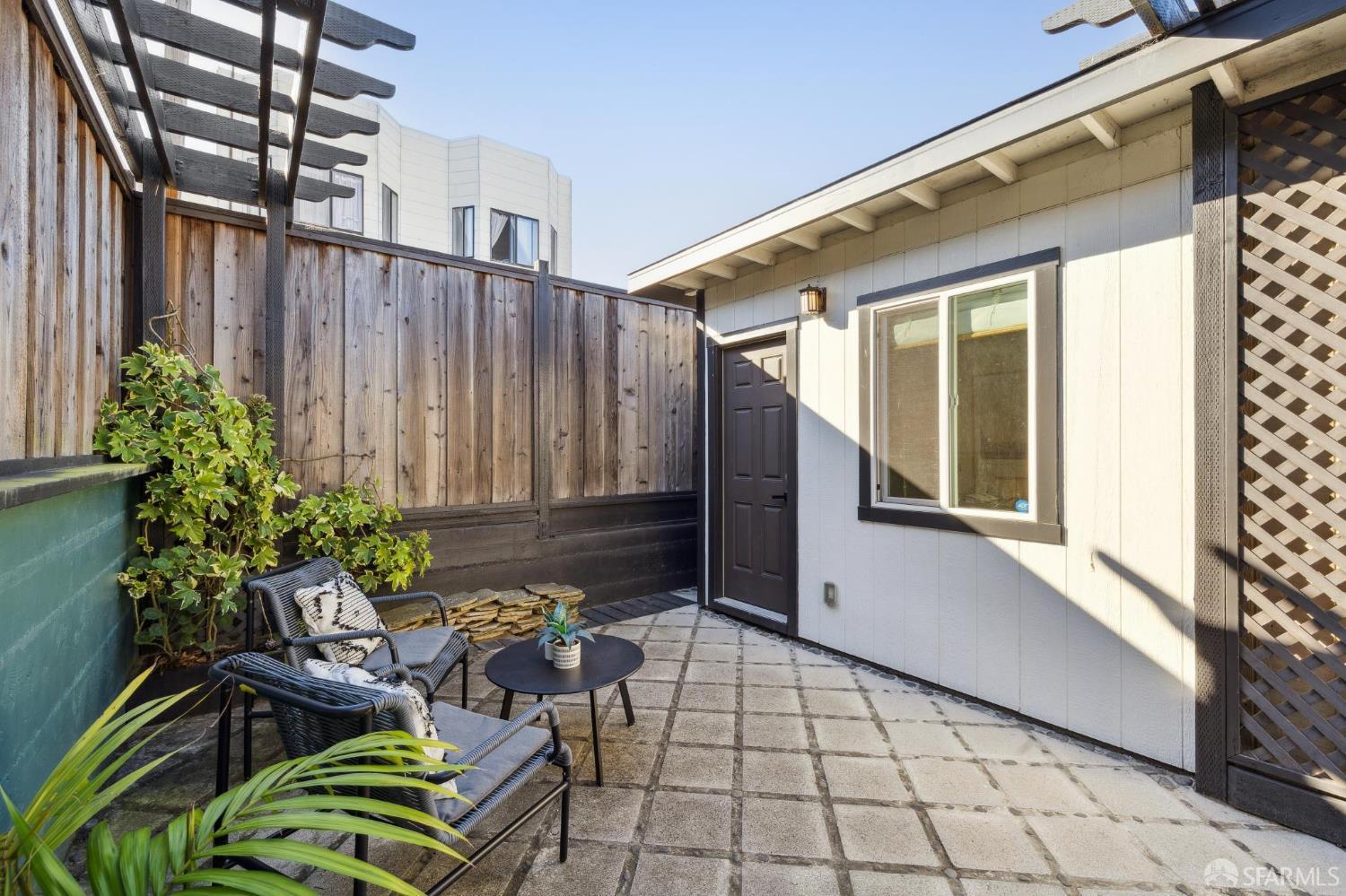 1675 29th Avenue San Francisco, CA 94122 - Photo 55 of 61 a view of two chairs in a patio