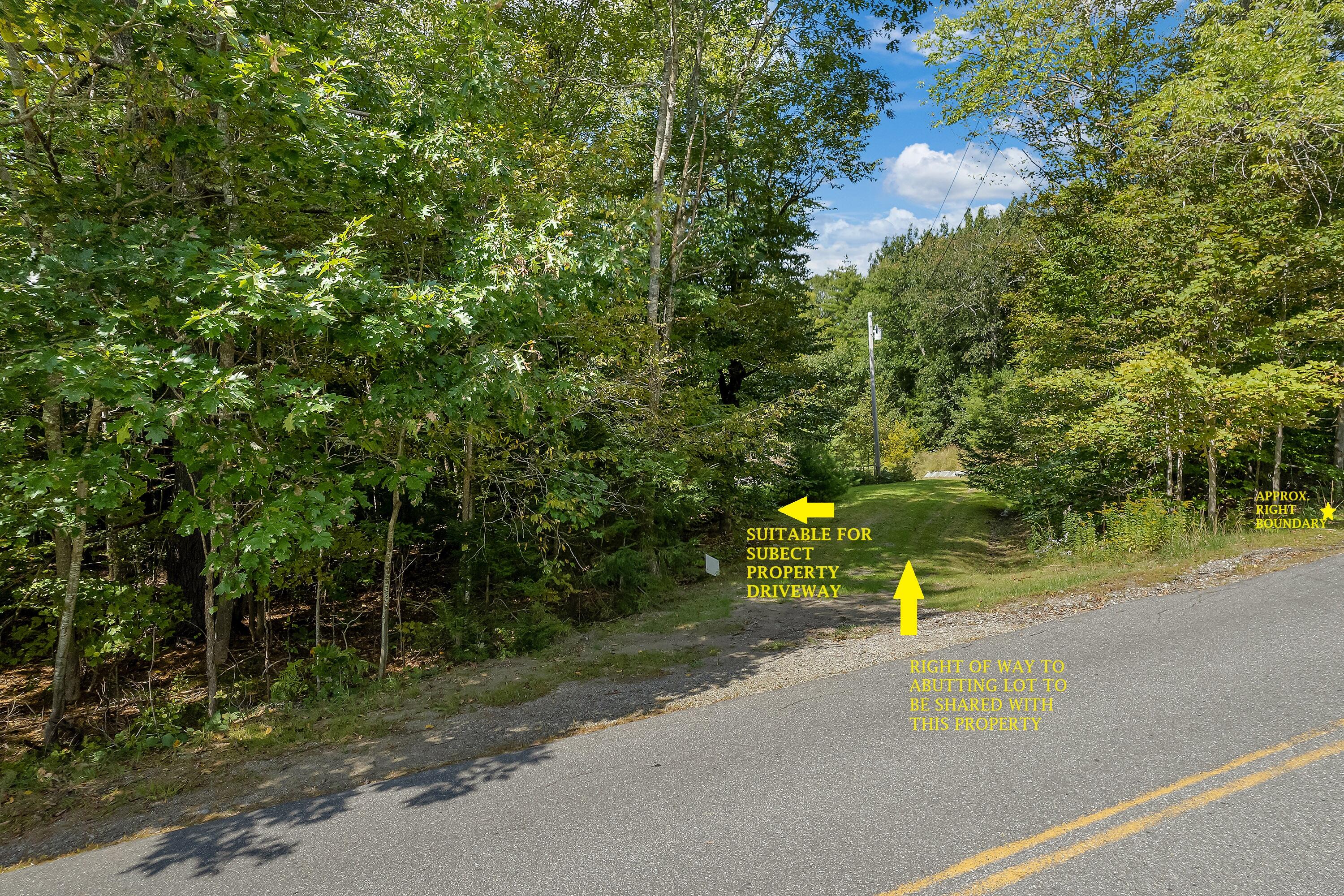 0 Ridge Road Bowdoinham, ME 04008 - Photo 4 of 13 Driveway