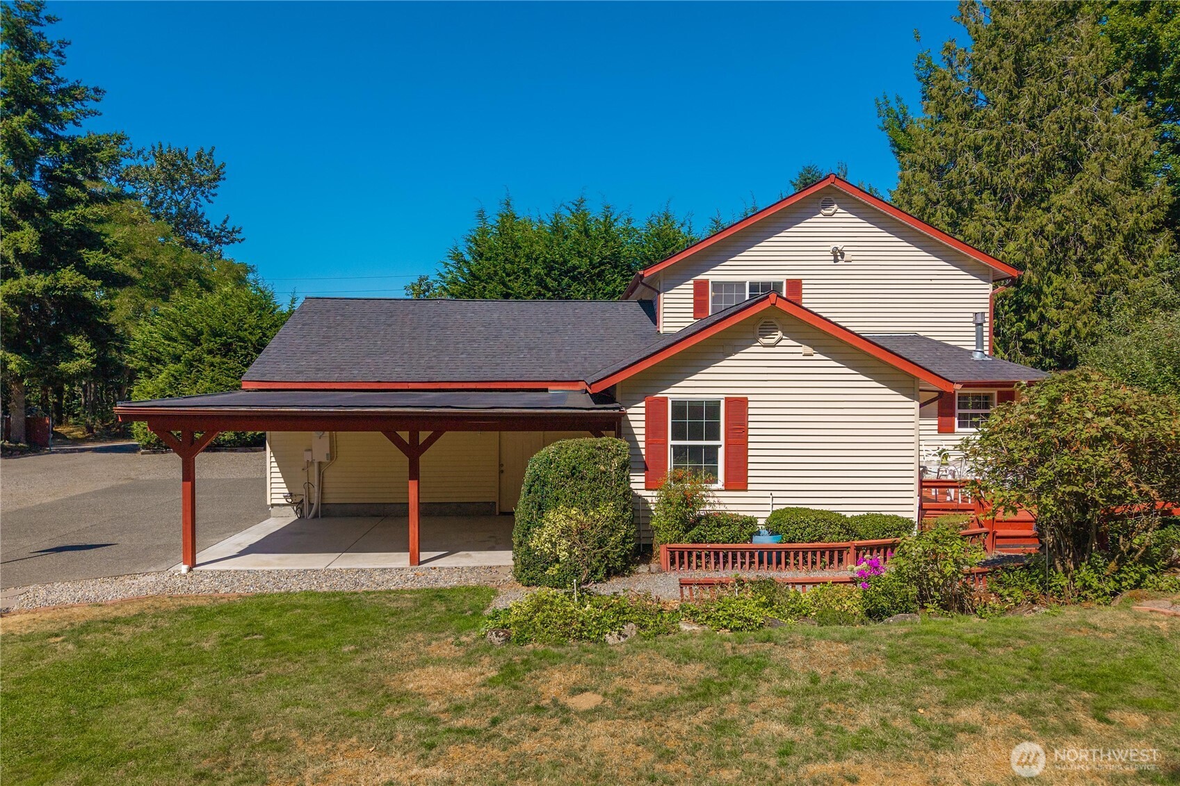 2469 South 224th Street Des Moines, WA 98198 - Photo 3 of 40 a view of backyard of house