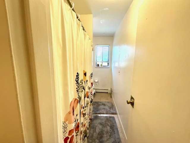 3 Hook Road, Unit 55G Poughkeepsie, NY 12601 - Photo 11 of 13 a bathroom with a shower curtain