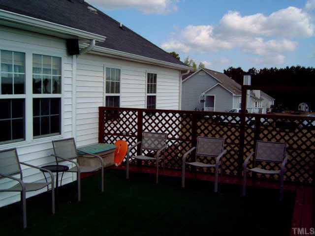 201 Old Fairground Road Willow Spring, NC 27592 - Photo 6 of 8 Huge Rear Deck