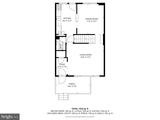 a picture of a floor plan