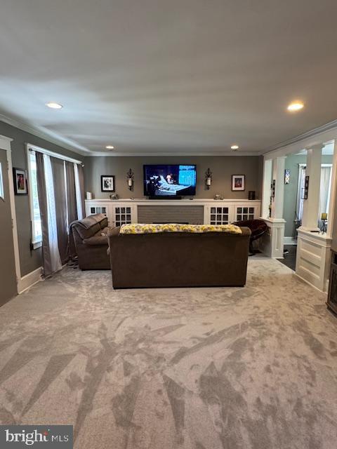 213 Church Street Newfield, NJ 08344 - Photo 16 of 36 a living room with furniture and a flat screen tv