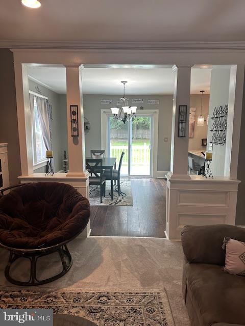 213 Church Street Newfield, NJ 08344 - Photo 25 of 36 a living room with furniture and a potted plant