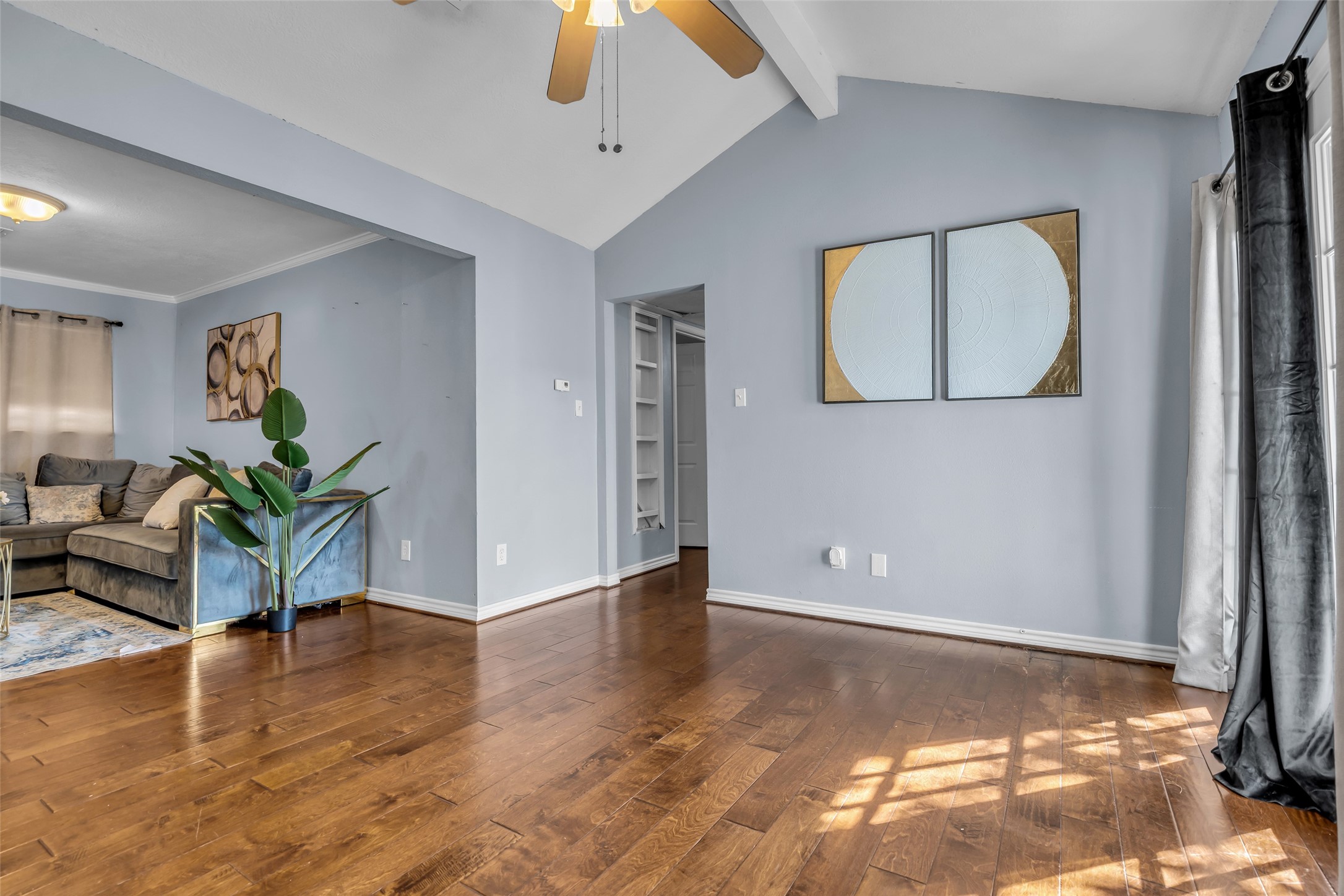 10730 Filey Lane Houston, TX 77013 - Photo 14 of 25 The vaulted ceilings make the space feel grand and welcoming.