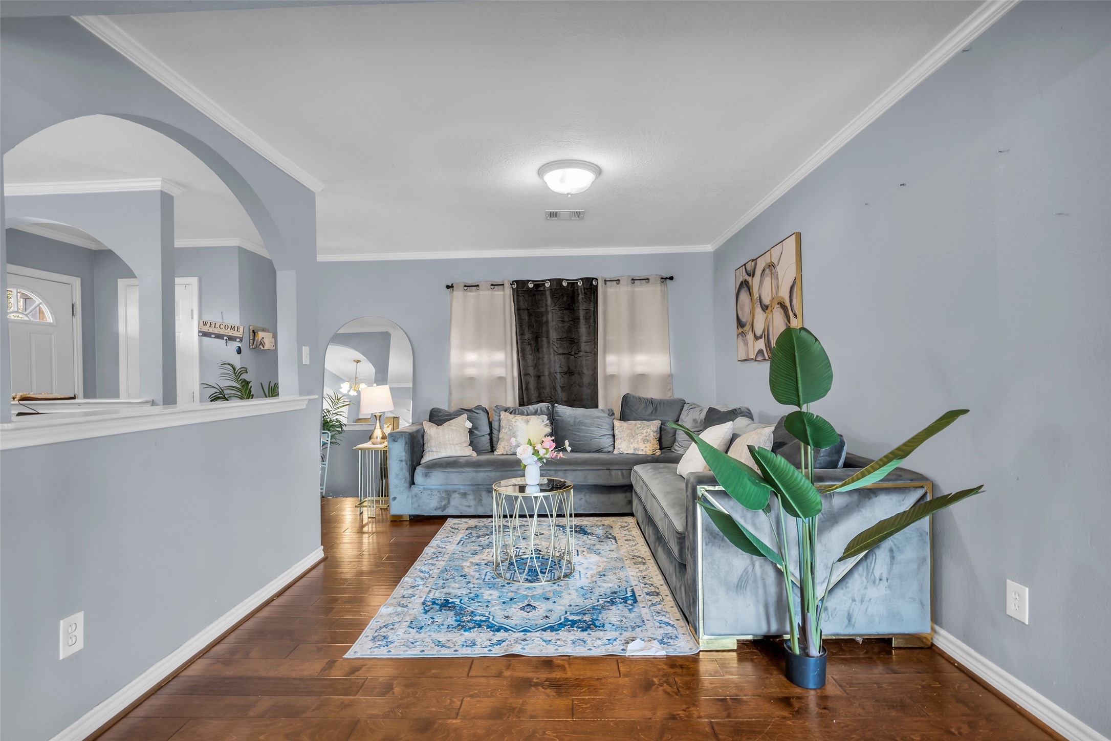 10730 Filey Lane Houston, TX 77013 - Photo 3 of 25 This home features an open layout that creates the ideal space to relax, entertain, and cook.