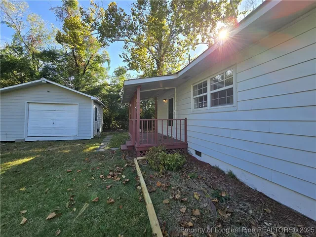 a view of front door
