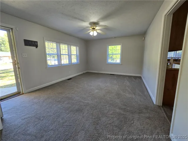 a view of livingroom with window