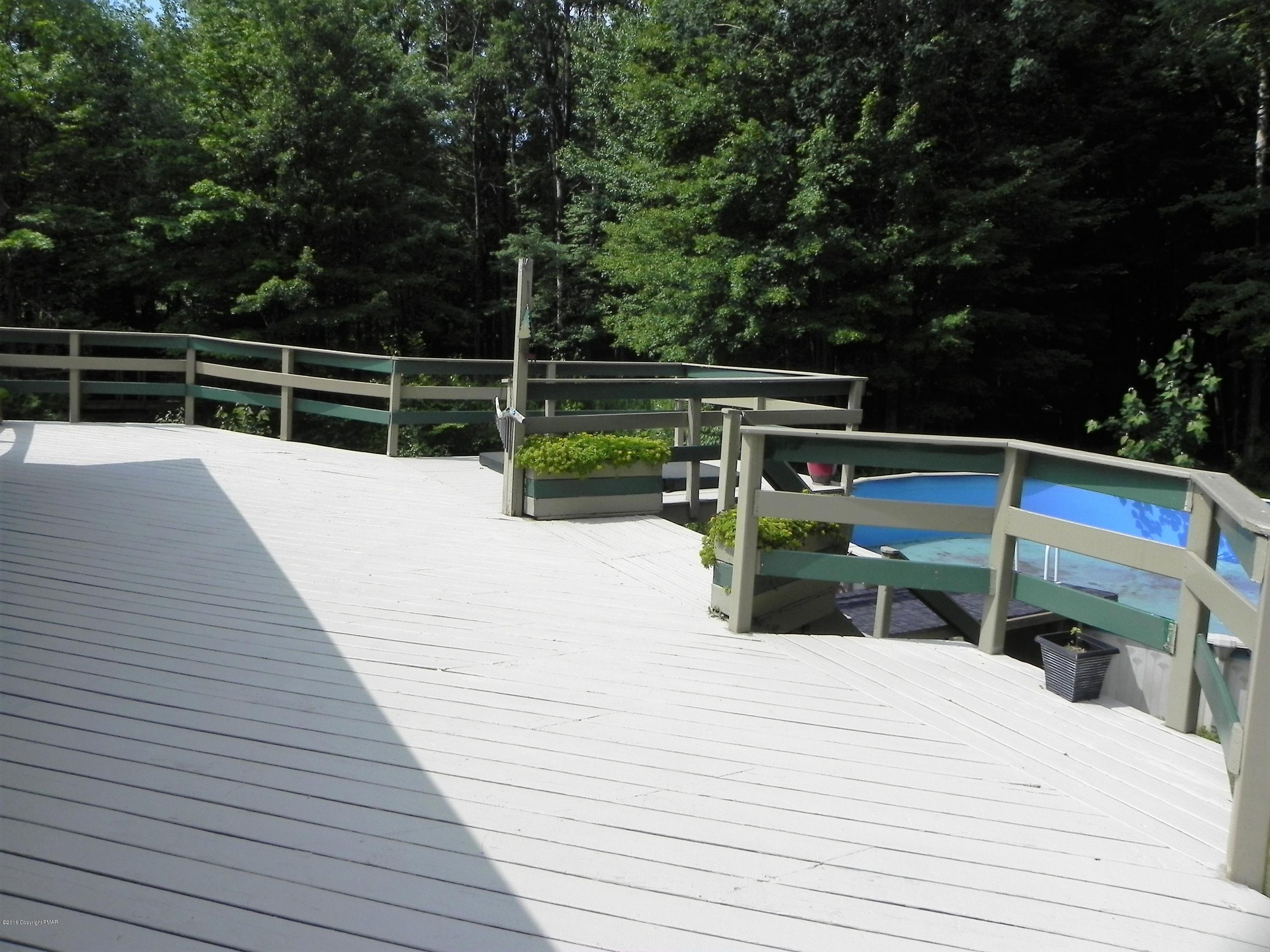 141 Rinker Road Stroudsburg, PA 18360 - Photo 23 of 29 a view of balcony with wooden floor and fence