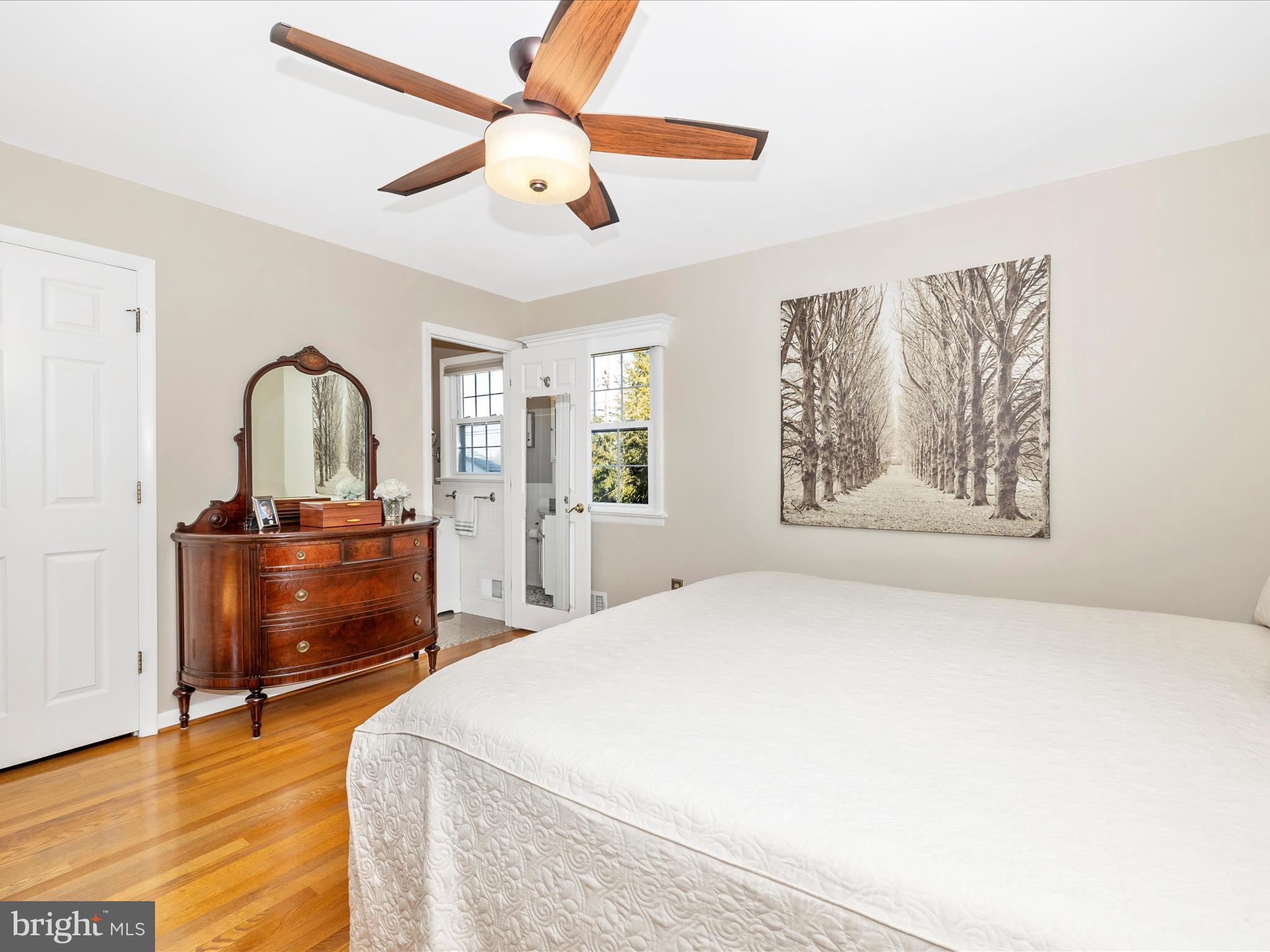 16 Kline Boulevard Frederick, MD 21701 - Photo 28 of 62 a bedroom with a bed and a dresser with wooden floor