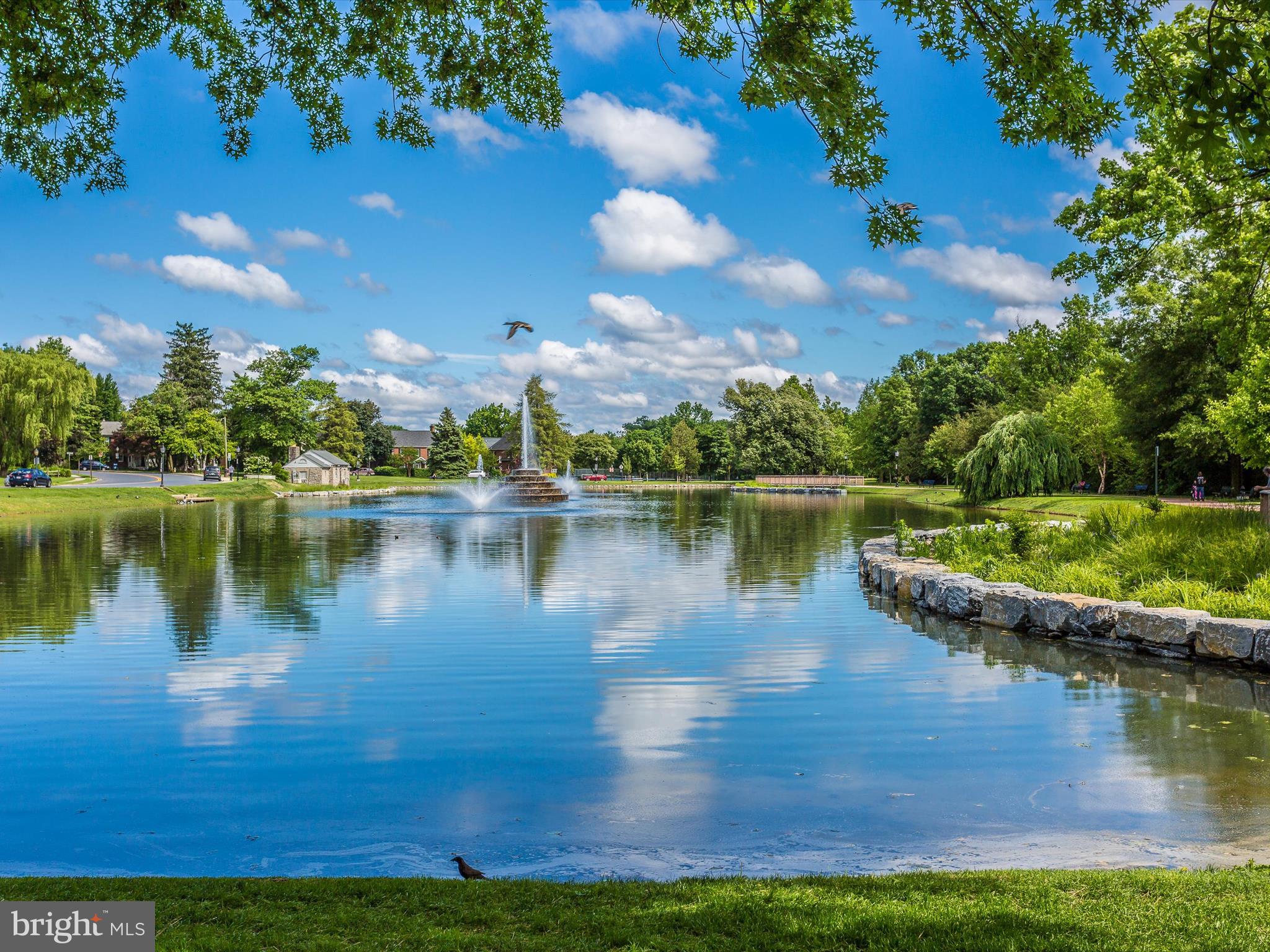 16 Kline Boulevard Frederick, MD 21701 - Photo 49 of 62 a view of a lake with houses in the background