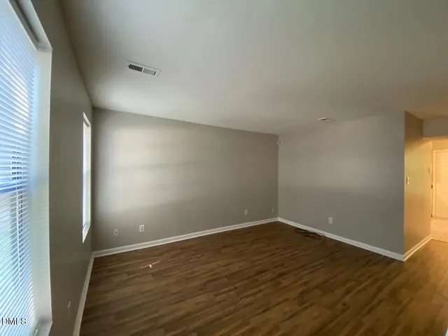 wooden floor in an empty room