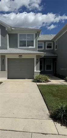 a front view of house with yard