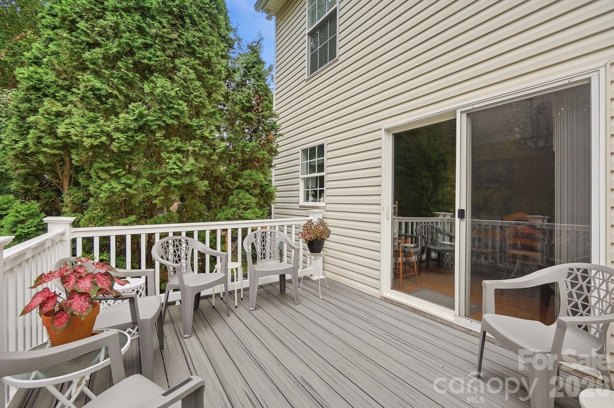 442 Sugar Maple Drive Tega Cay, SC 29708 - Photo 33 of 48 a view of a chairs on the deck