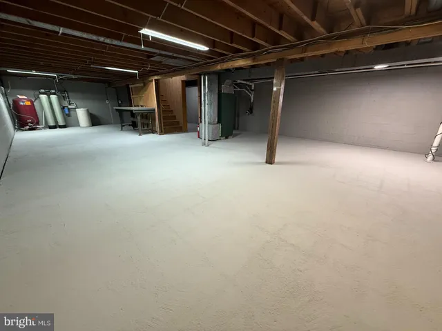 a view of room with gym equipment