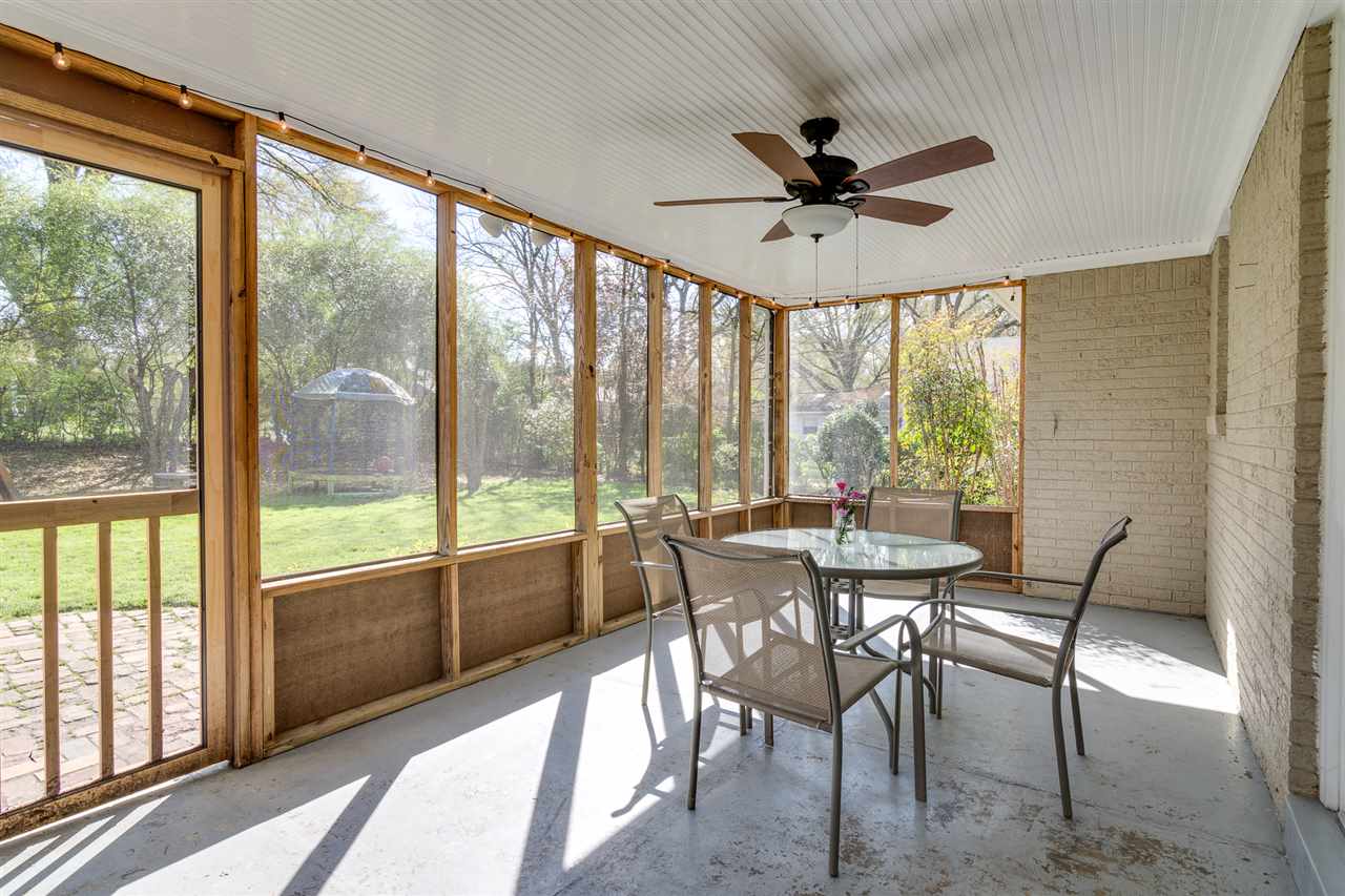5125 Sequoia Road Memphis, TN 38117 - Photo 15 of 25 Just off the den is this great screen porch. The Sellers have enjoyed opening the french doors and allowing fresh air into the home. Also, the screen porch is a great place to listen to the rain or enjoy a quiet morning!