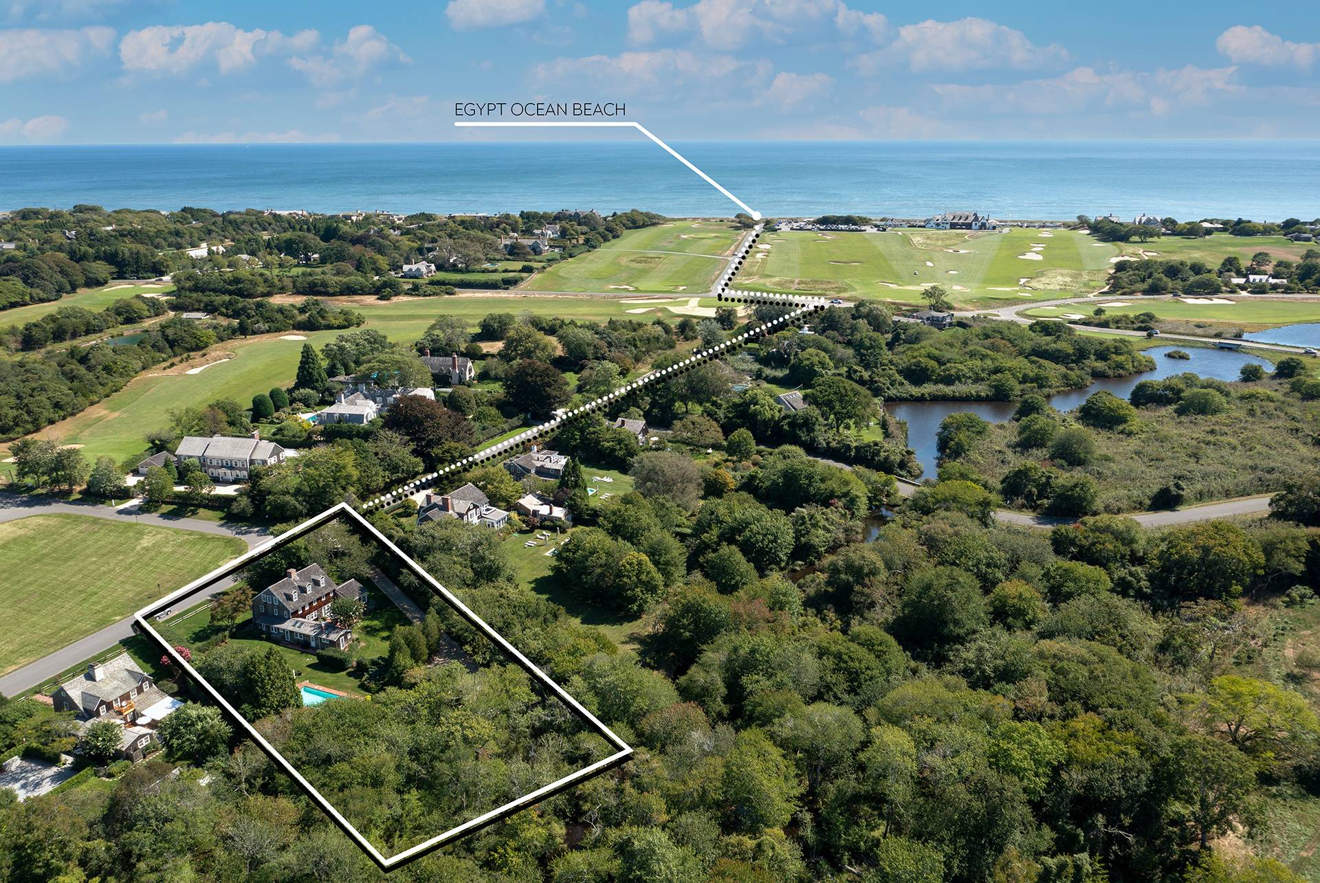 117 Egypt Lane East Hampton, NY 11937 - Photo 3 of 36 a view of a tennis court