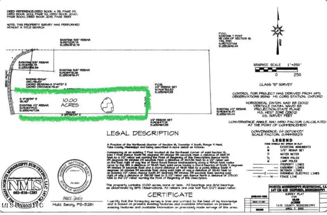 $122,000 | 0 Bend Road, Coldwater, MS 38618