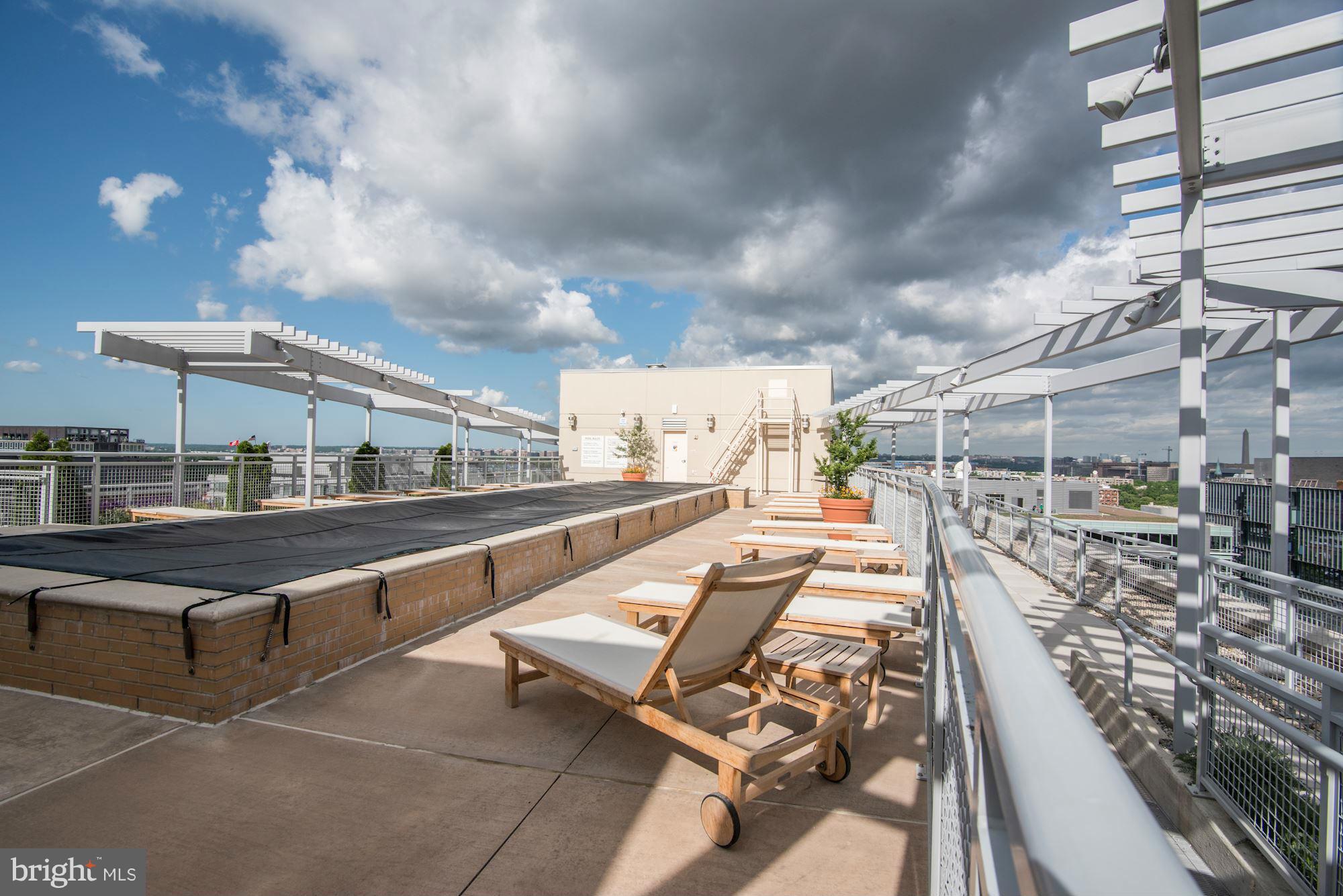 1025 First Street Southeast, Unit 509 Washington, DC 20003 - Photo 18 of 20 Rooftop Pool