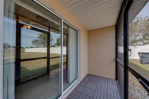 a view of front door