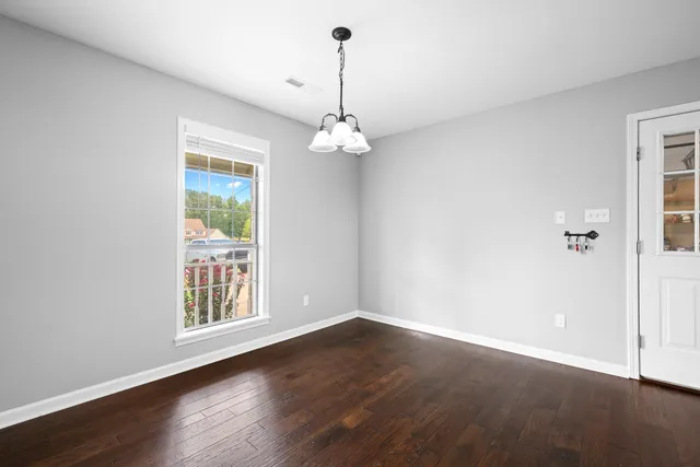 a living room with a fireplace