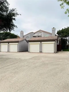 a view of a terrace with a lake
