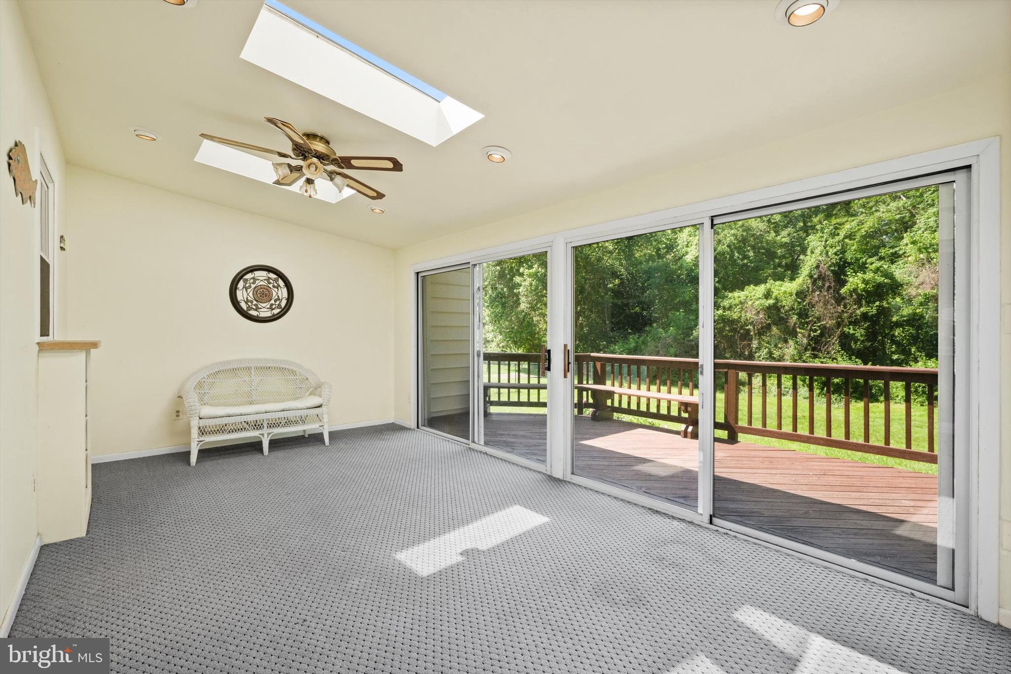 5308 Inverchapel Road Springfield, VA 22151 - Photo 8 of 28 Sunroom with parkland view