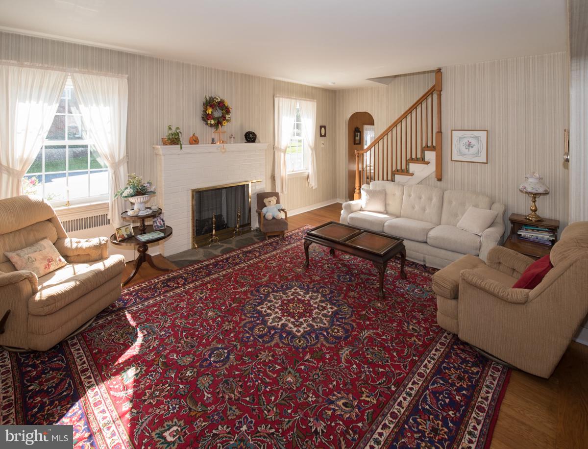 1502 Esbenshade Road Lancaster, PA 17601 - Photo 7 of 25 Living Room / Wood Burning Fireplace