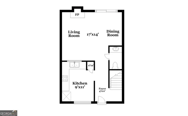 $1,345 | 1687 Hunting Creek Drive Southeast, Conyers, GA 30013