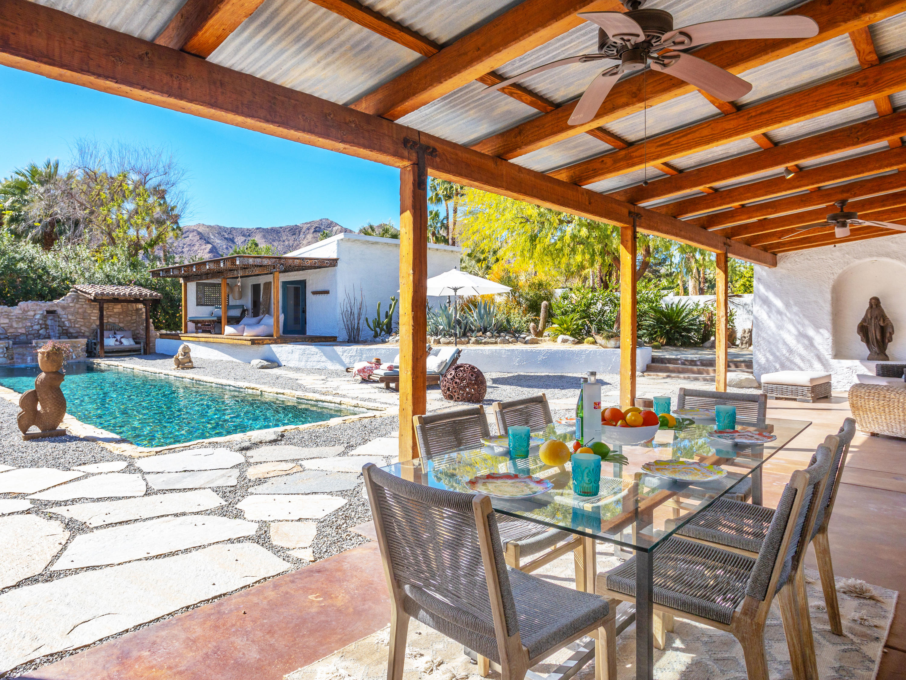 71607 Sahara Road Rancho Mirage, CA 92270 - Photo 7 of 40 a view of an outdoor space with a patio
