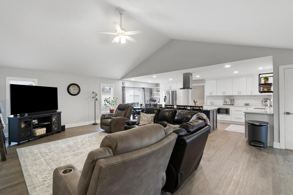1735 Goodells Road Goodells, MI 48027 - Photo 10 of 34 Living Room and Kitchen View
