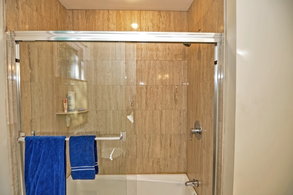 316 Hartman Road Newton, MA 02459 - Photo 20 of 30 a bathroom with a shower and a sink
