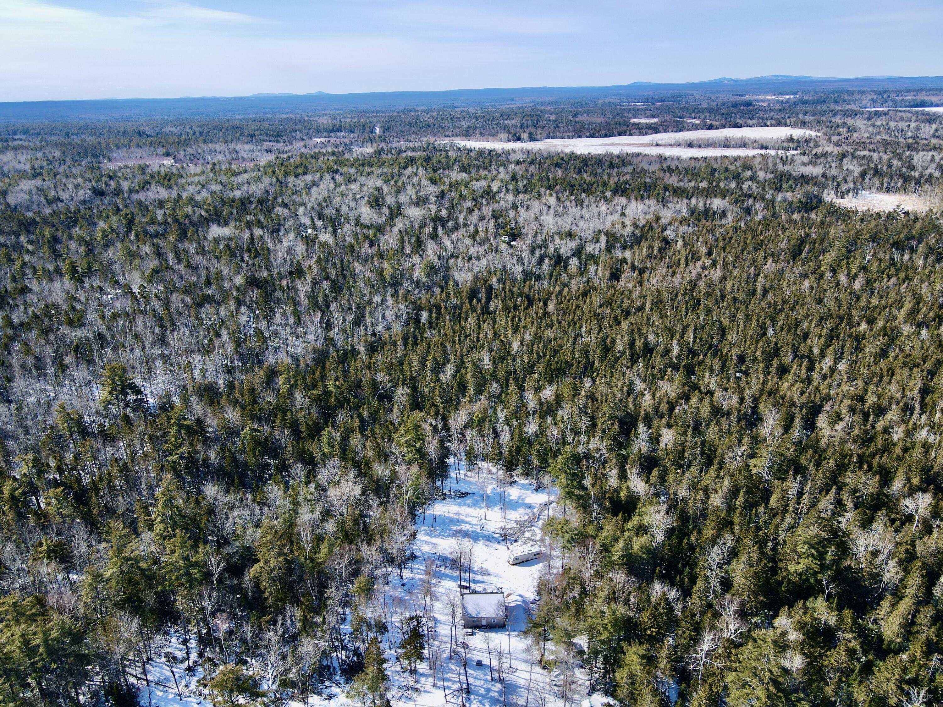608 Deer Haven Road Wesley, ME 04686 - Photo 22 of 37 Aerial