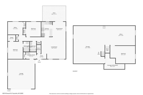 $369,900 | 428 West Seward Street, Poynette, WI 53955