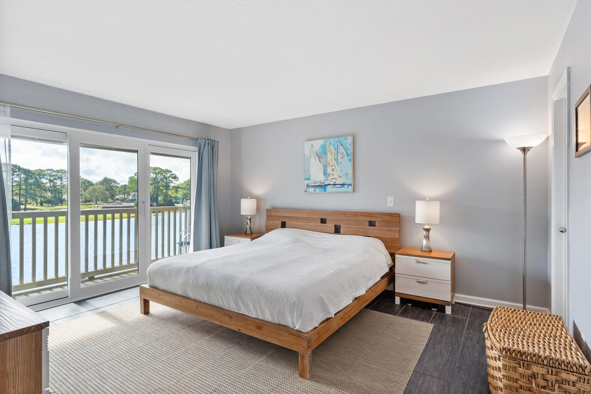 918 Harbour Point Lane, Unit 918 Miramar Beach, FL 32550 - Photo 22 of 43 a bedroom with a bed and a window