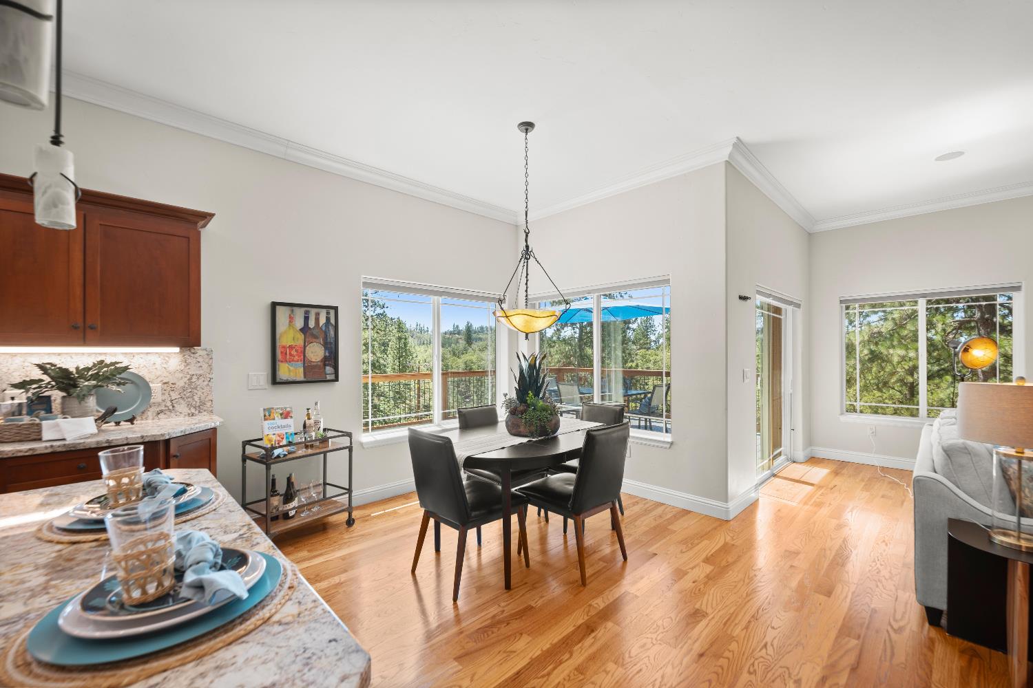 943 Eden Valley Road Colfax, CA 95713 - Photo 25 of 82 a living room with furniture and a wooden floor