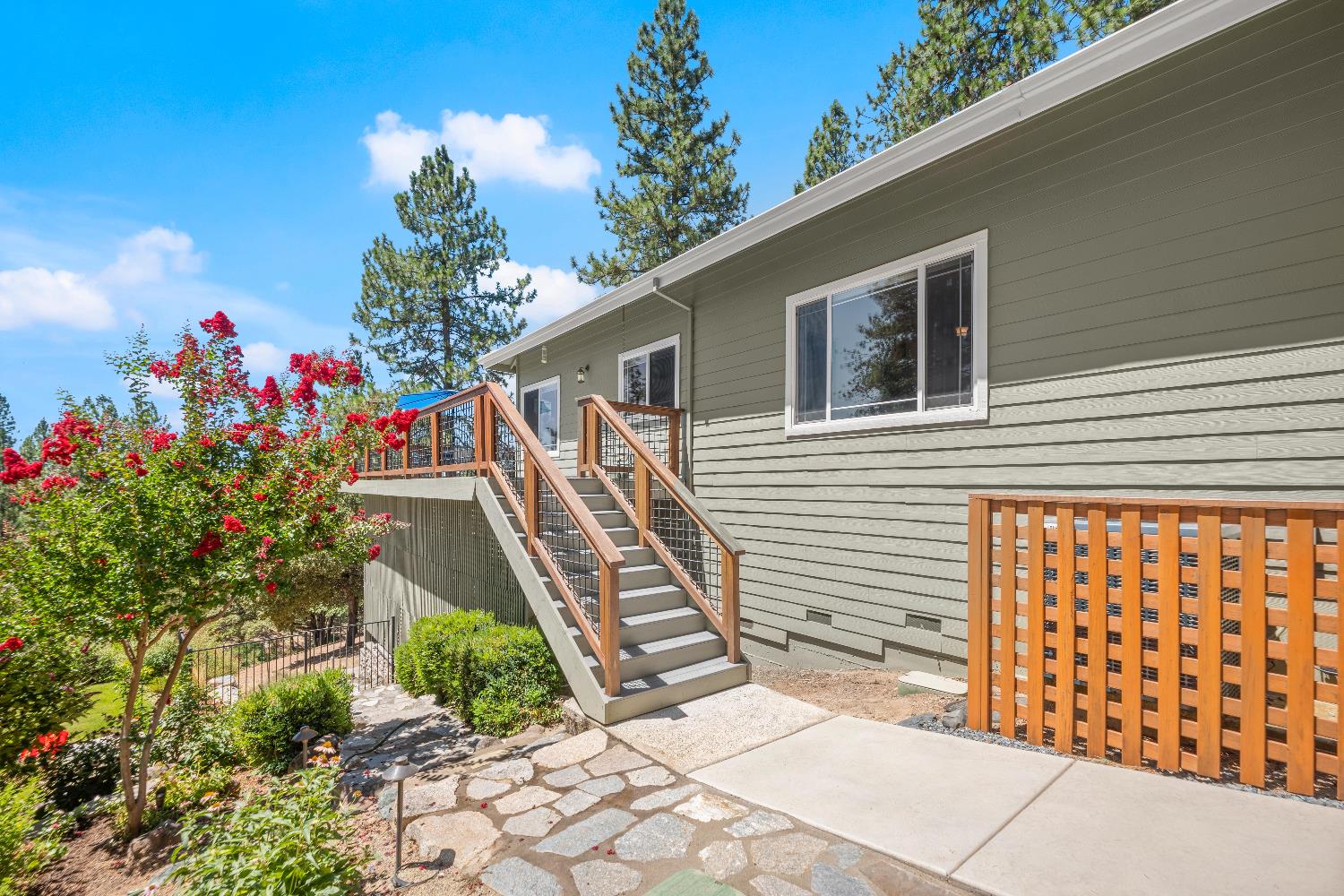 943 Eden Valley Road Colfax, CA 95713 - Photo 60 of 82 a front view of a house with plants