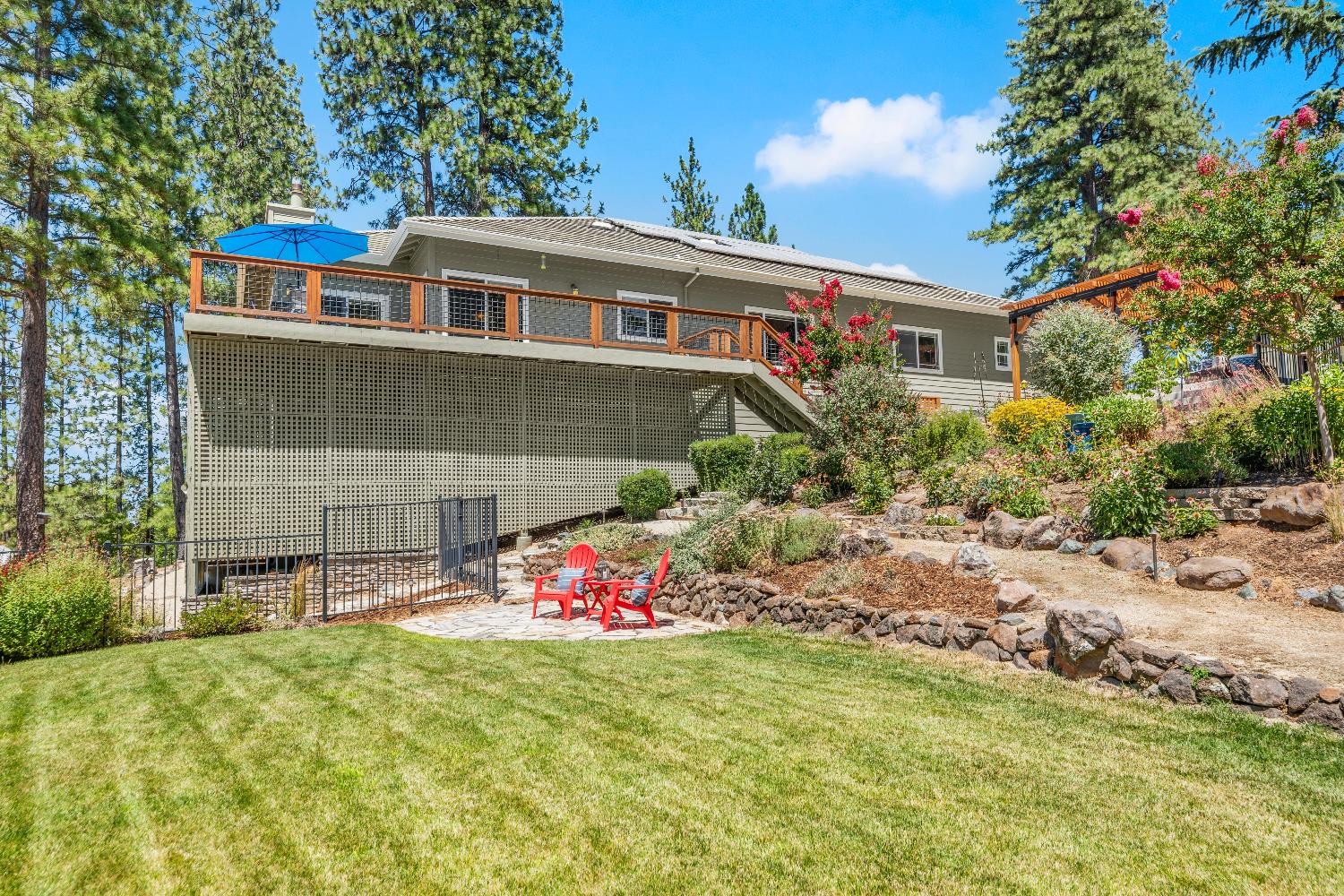 943 Eden Valley Road Colfax, CA 95713 - Photo 9 of 82 a front view of house with an outdoor space