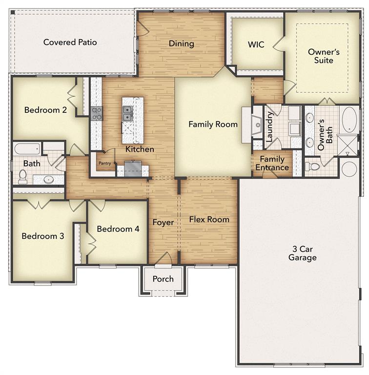 267 Mdw Vista Drive Rhome, TX 76078 - Photo 13 of 13 a picture of a park