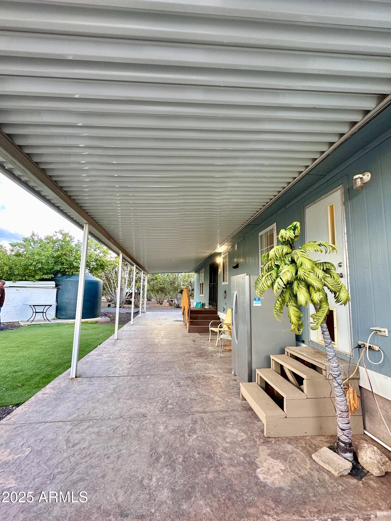 80 Acr 8050 Road Concho, AZ 85924 - Photo 26 of 30 a view of a porch with furniture and garden