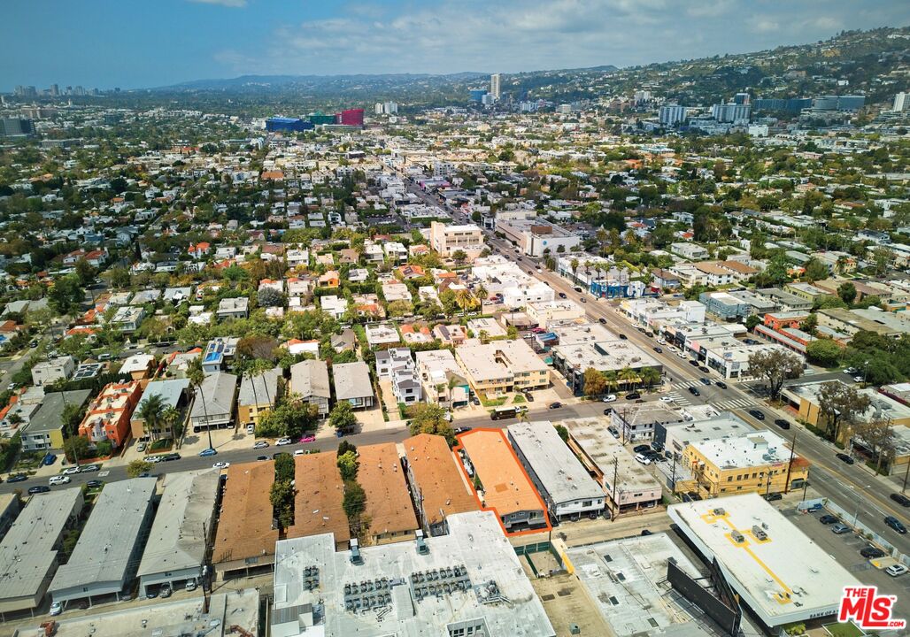 648 North Hayworth Avenue Los Angeles, CA 90048 - Photo 12 of 15 an aerial view of residential houses with outdoor space