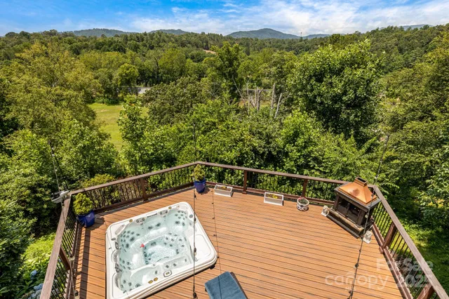 a house with trees in the background