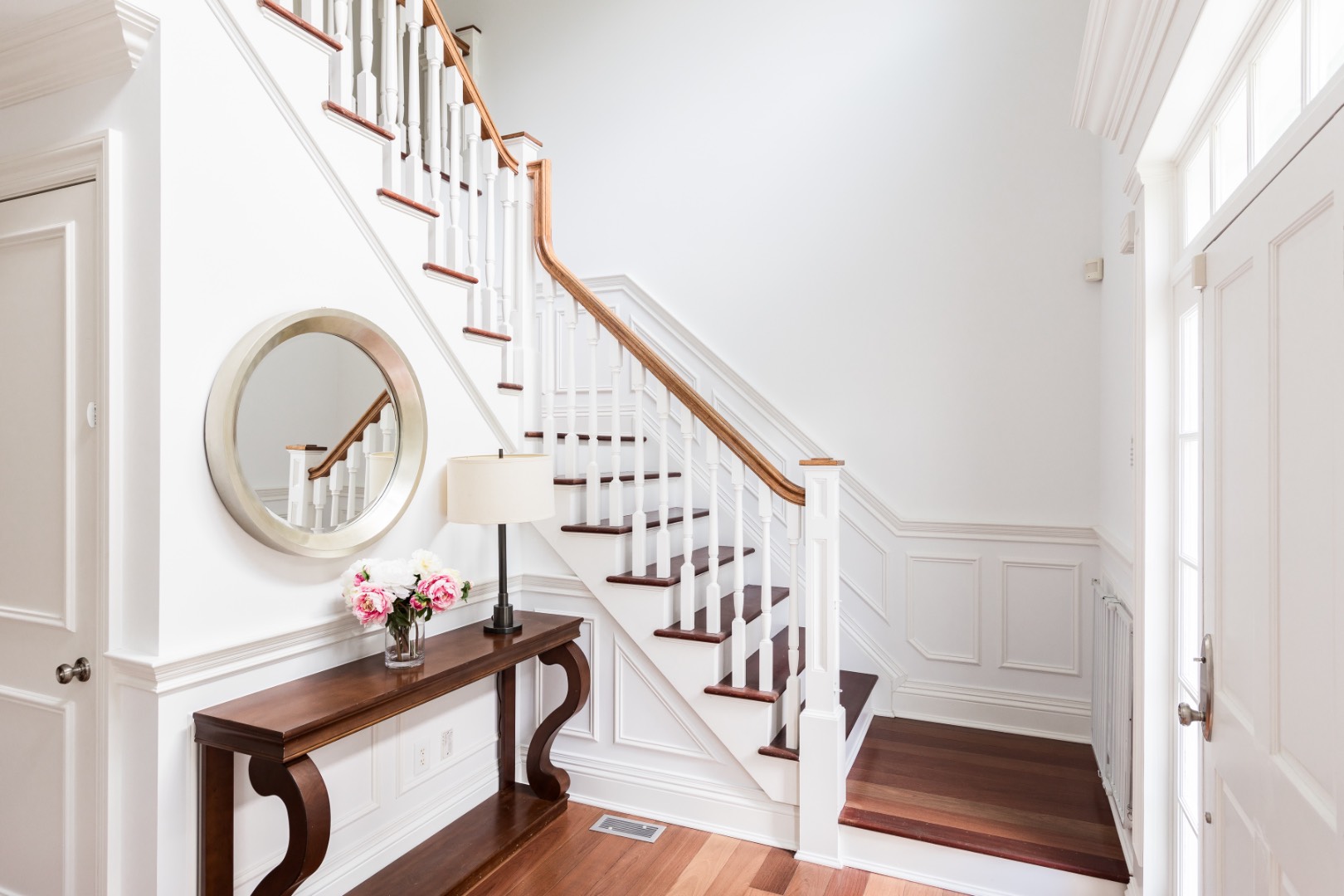 160 Ferry Road Sag Harbor, NY 11963 - Photo 7 of 25 a view of entryway with wooden floor and a potted plant