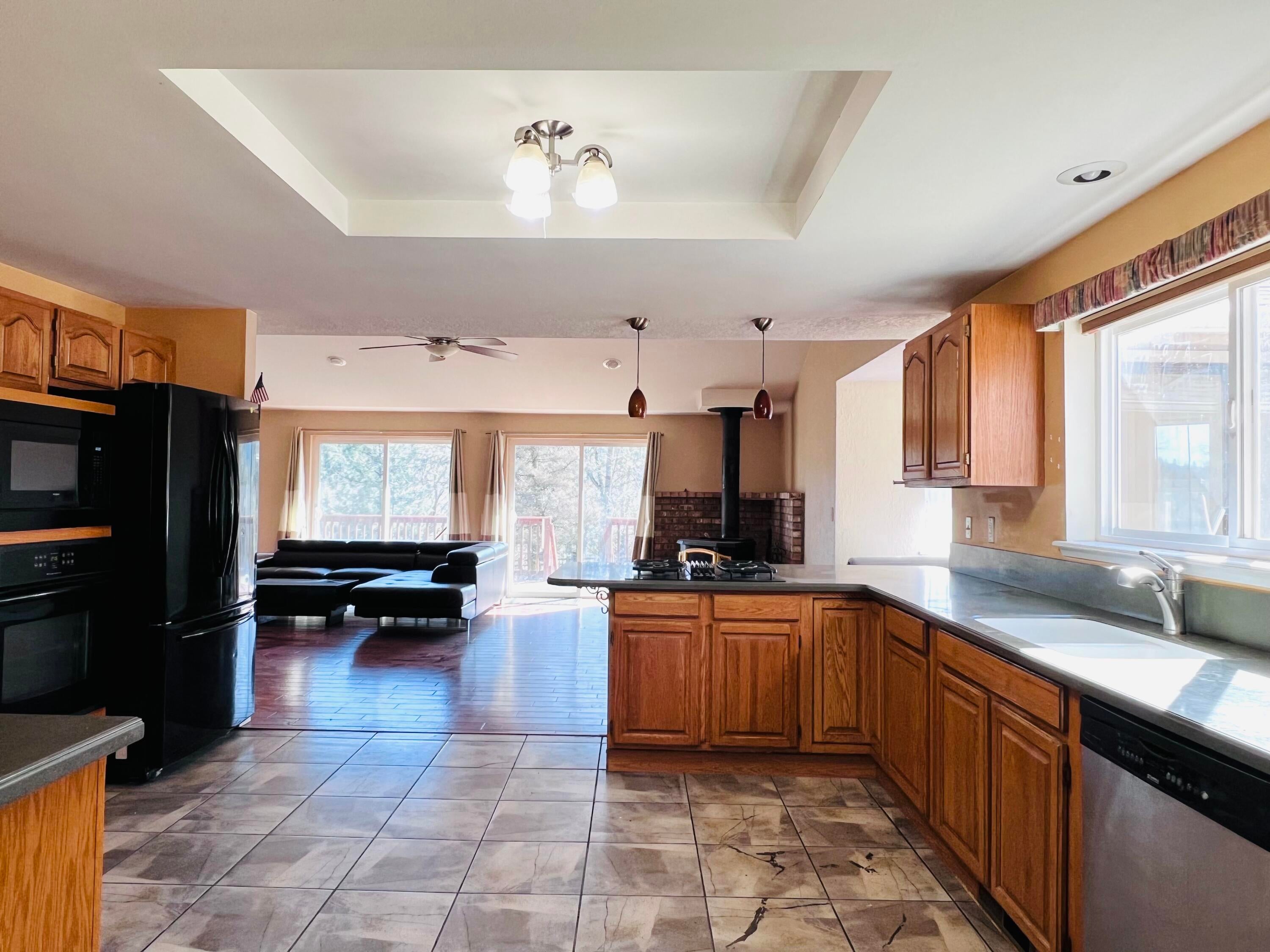 kitchen view 1