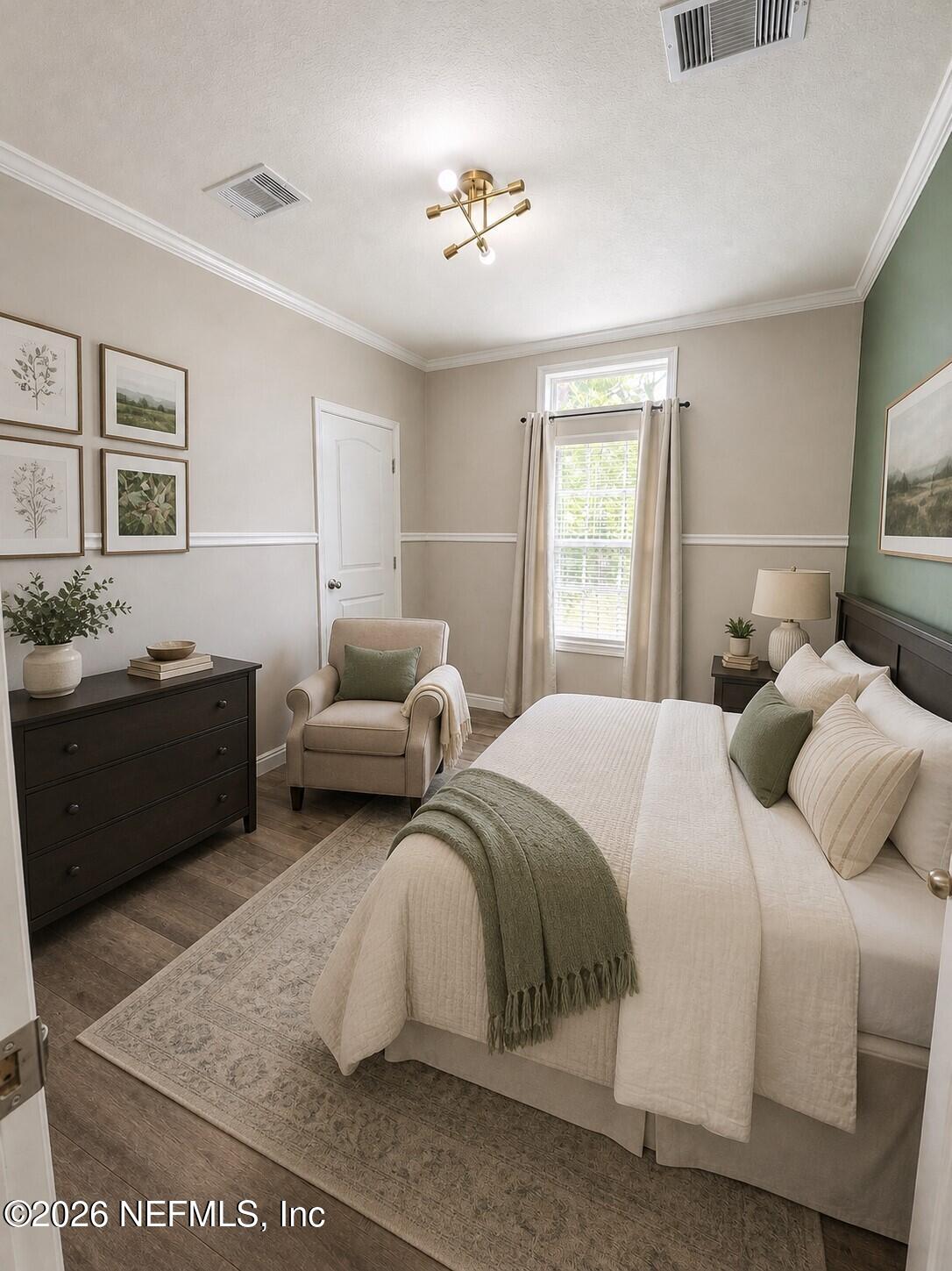 124 Jack Road Palatka, FL 32177 - Photo 5 of 18 a bedroom with a bed and a couch