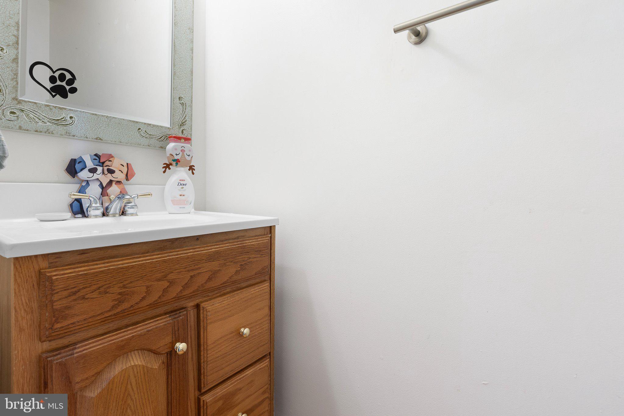 502 Mason Drive New Castle, DE 19720 - Photo 11 of 17 a bathroom with a sink and a mirror