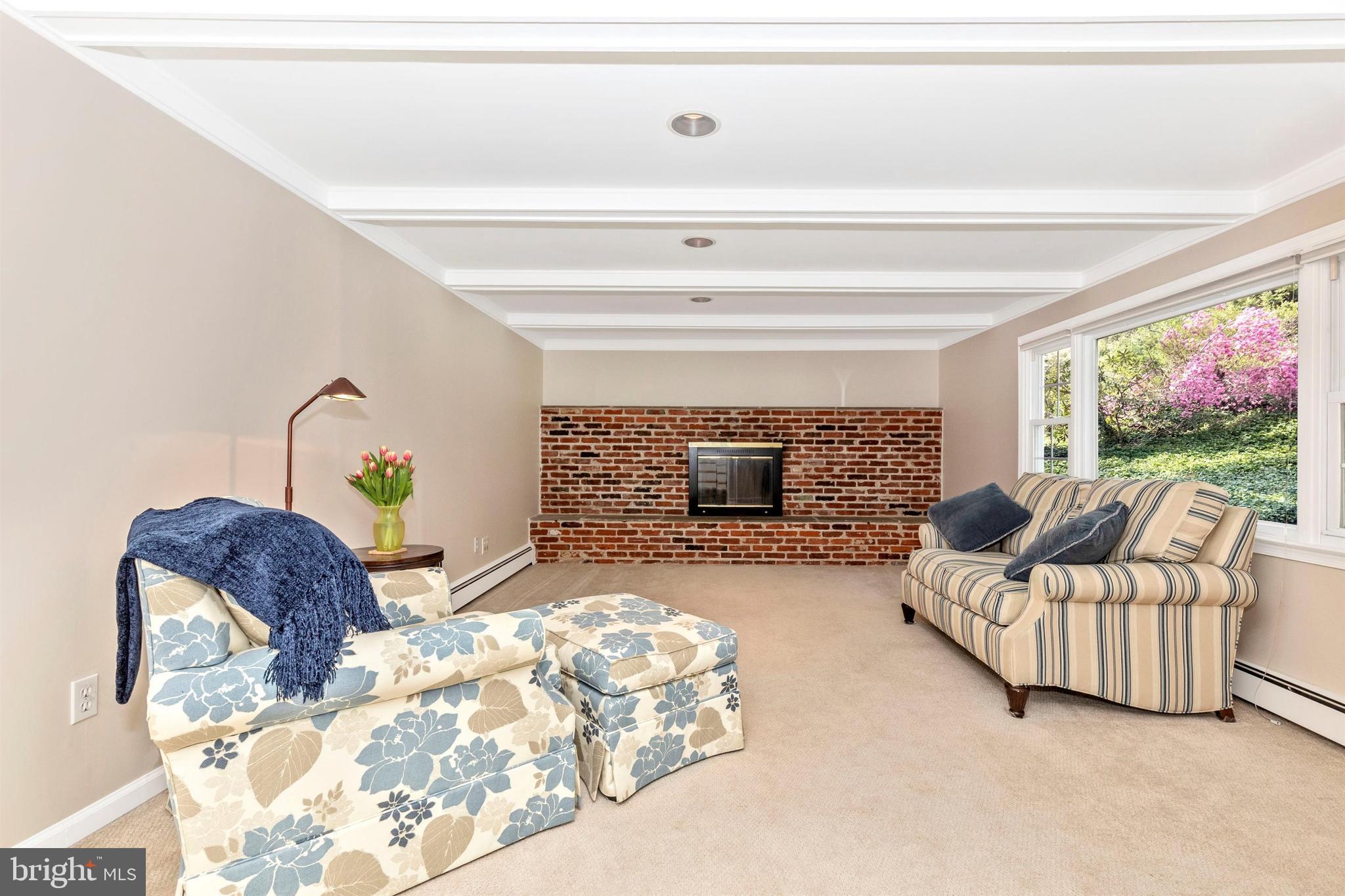 708 Blue Hill Road Wallingford, PA 19086 - Photo 17 of 61 Family Room with Fireplace