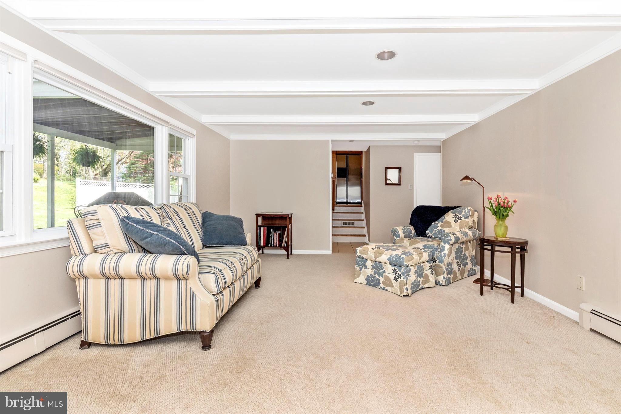 708 Blue Hill Road Wallingford, PA 19086 - Photo 18 of 61 Large Picture Window and Neutral Carpeting