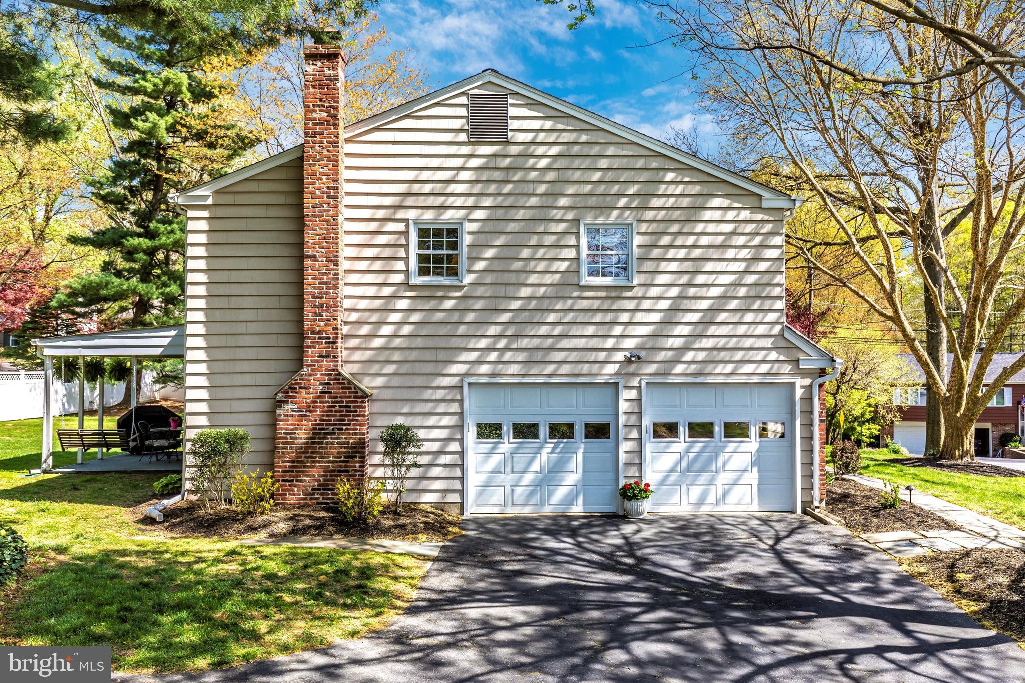 708 Blue Hill Road Wallingford, PA 19086 - Photo 46 of 61 Two Car Oversized Garage with Opener