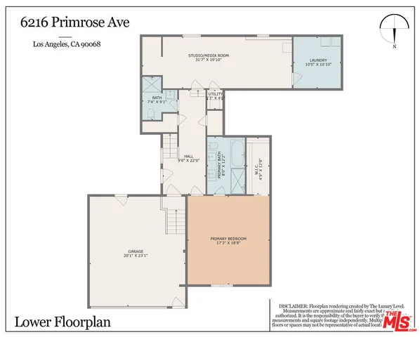 $2,197,000 | 6216 Primrose Avenue, Los Angeles, CA 90068